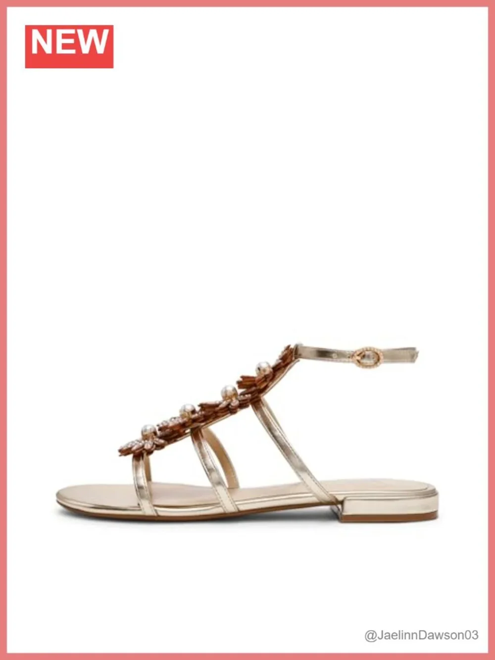 Betsey Johnson Joyce Rhinestone Heeled Sandals